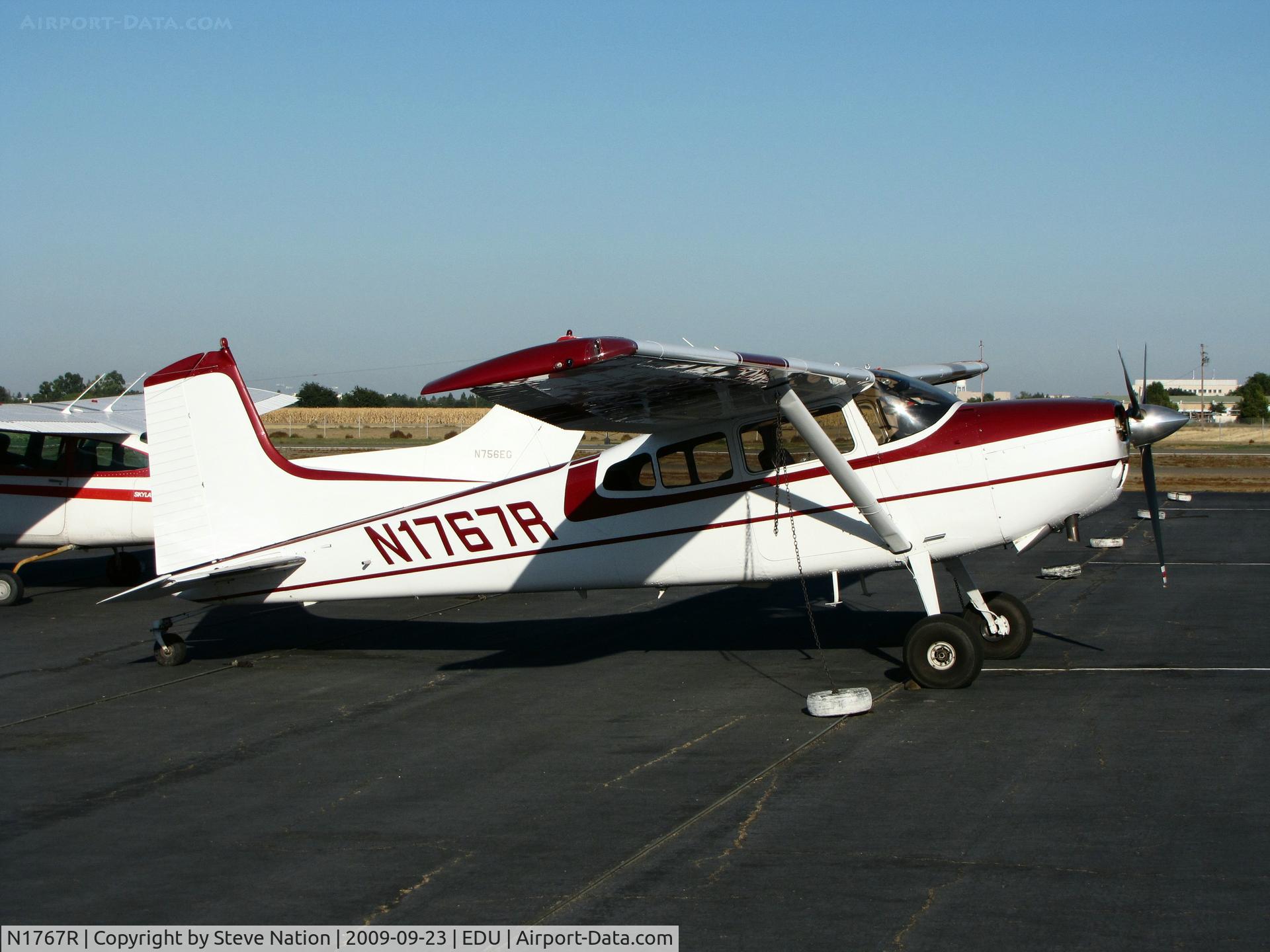 N1767R, 1974 Cessna A185F Skywagon 185 C/N 18502487, 1974 Cessna A185F @ UC Davis