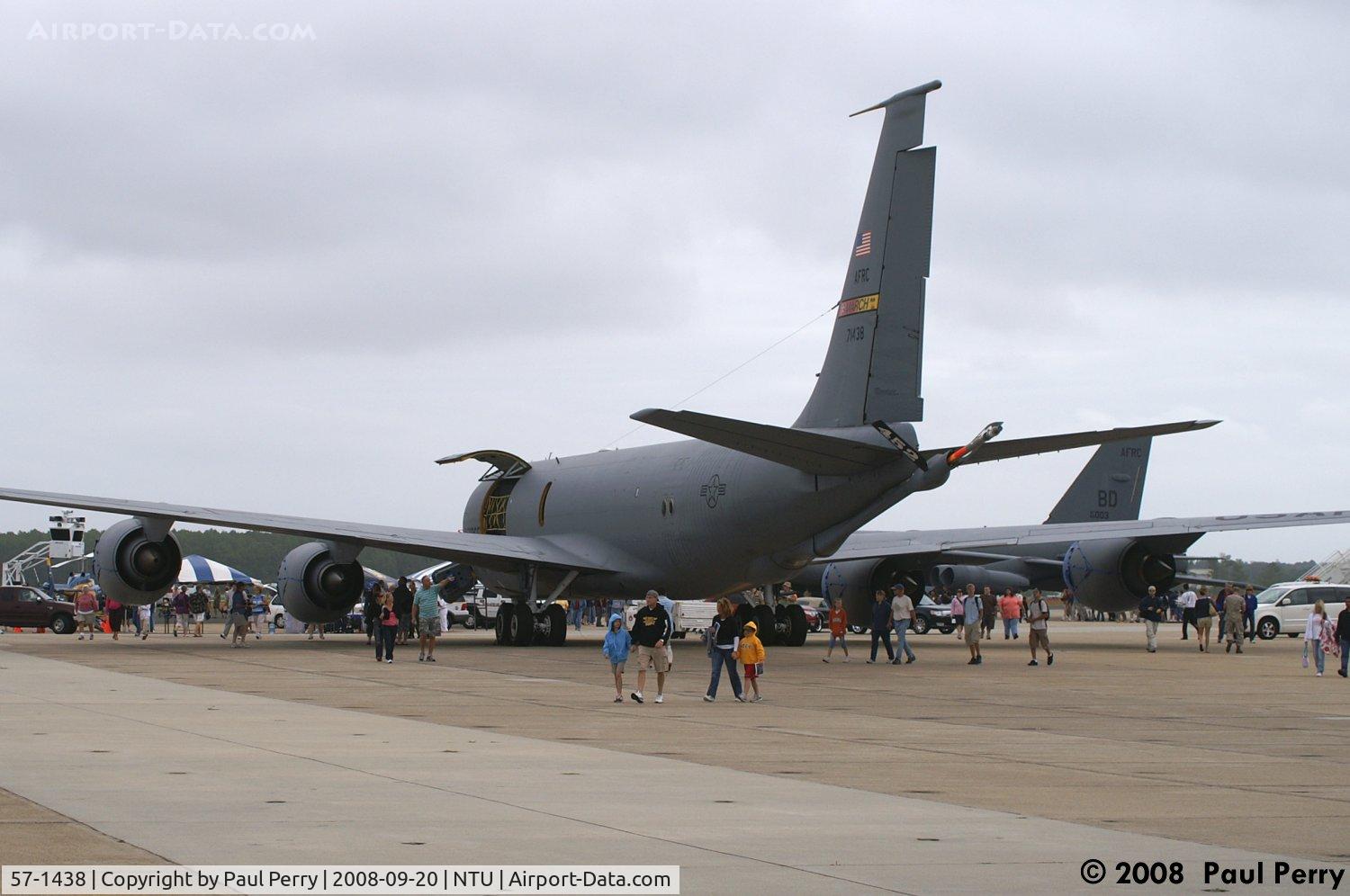 57-1438, 1958 Boeing KC-135R Stratotanker C/N 17509, Her business end