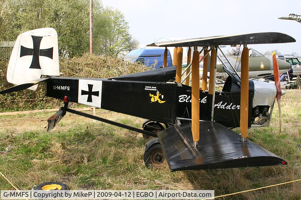 G-MMFS, 1983 Micro Biplane Aviation Tiger Cub 440 C/N SO64, I was slightly surprised to find that this machine was registered !
