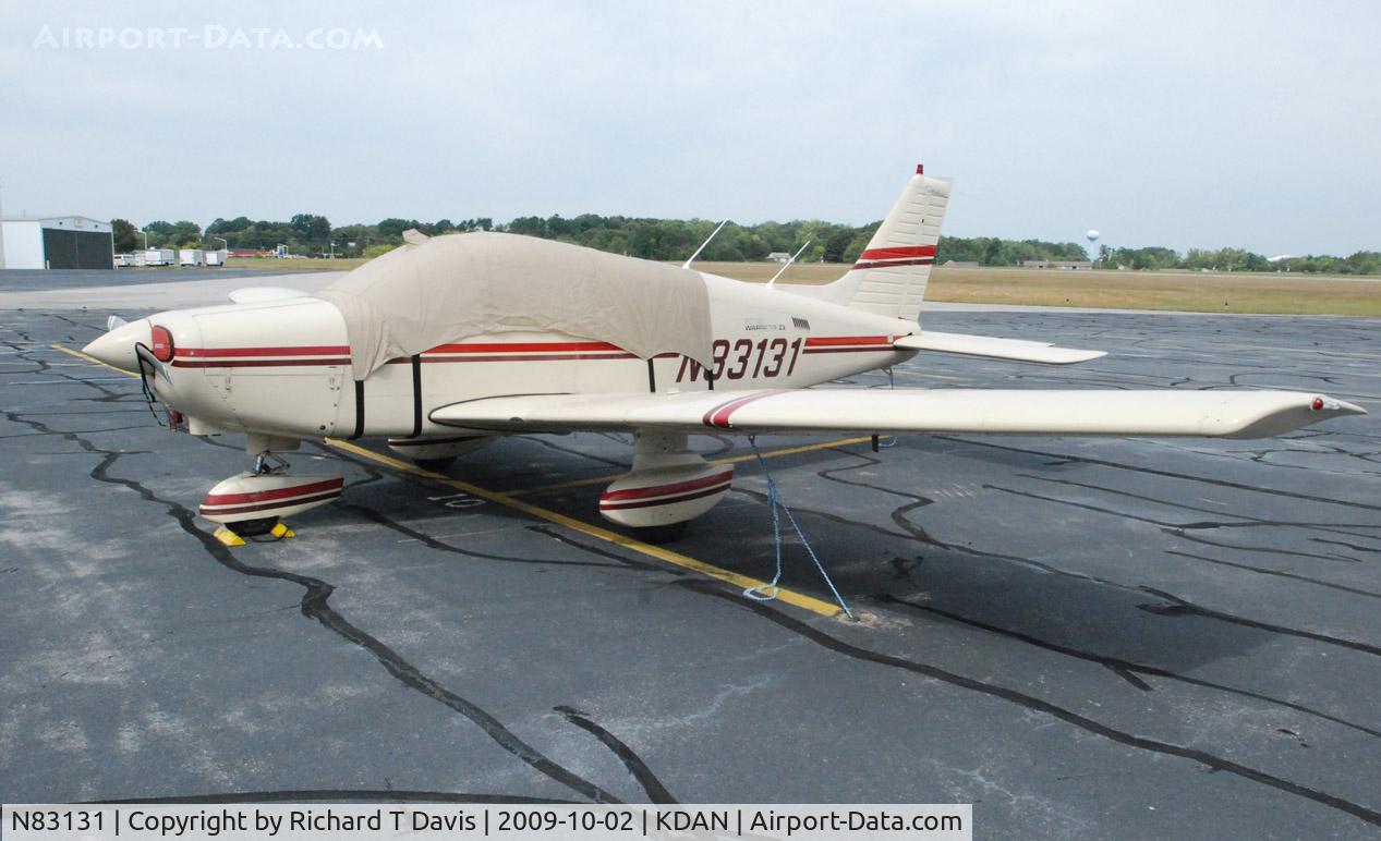 N83131, 1982 Piper PA-28-161 C/N 28-8316023, 1982 Piper PA-28-161 in Danville Va.