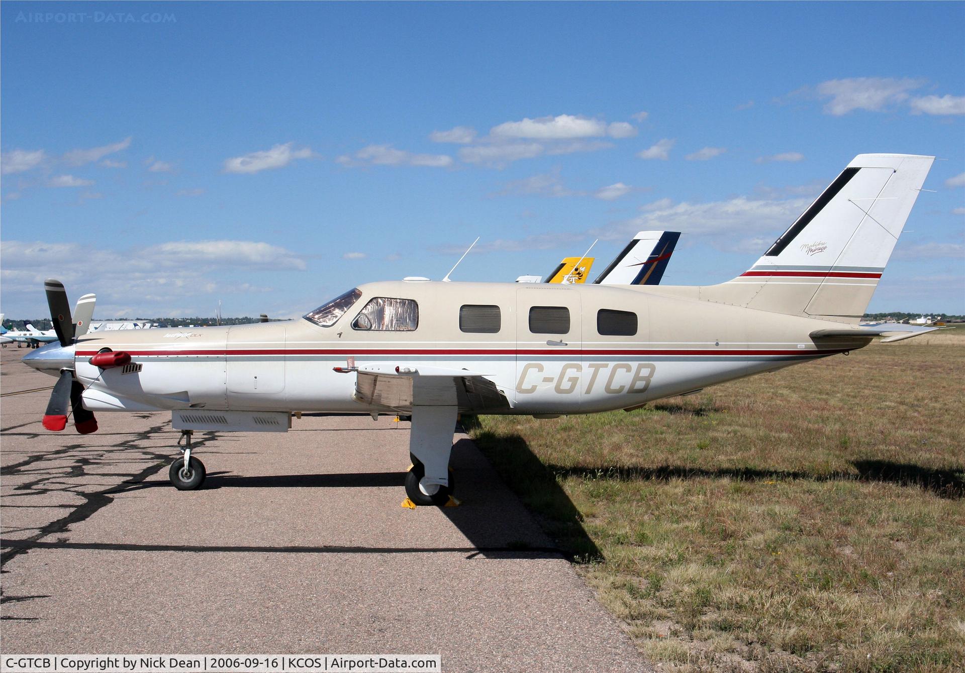 C-GTCB, 1990 Piper PA-46-350P Malibu Mirage C/N 4622111, KCOS