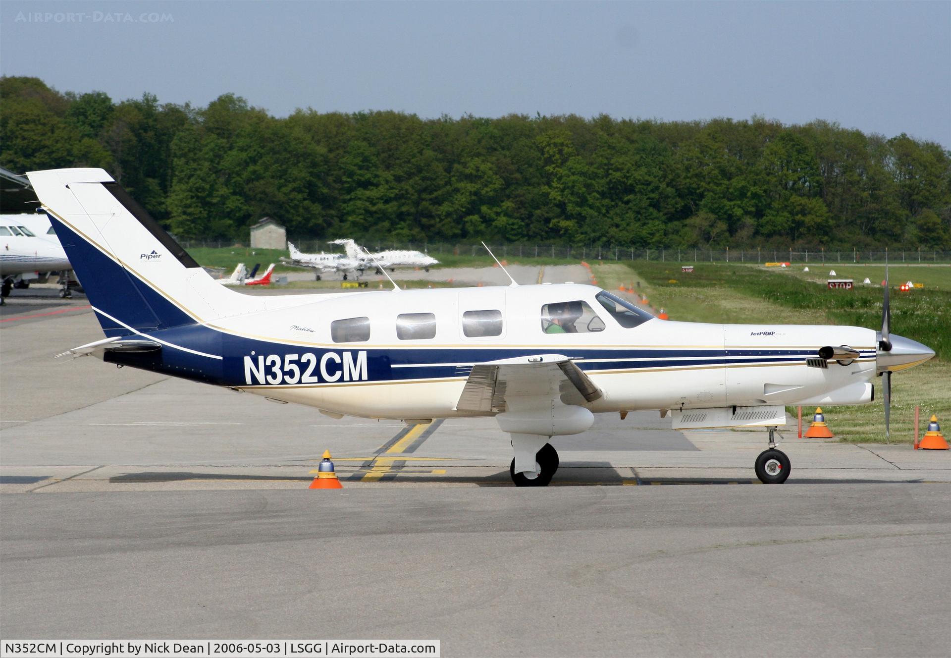 N352CM, 1995 Piper PA-46-350P Malibu Mirage C/N 4636019, LSGG