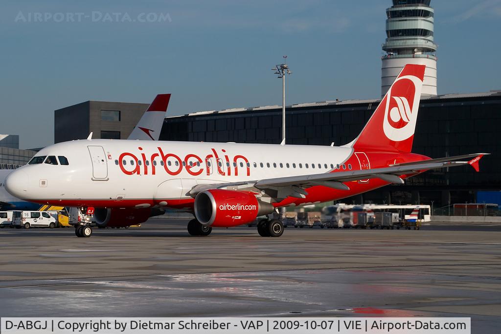 D-ABGJ, 2008 Airbus A319-112 C/N 3415, Air Berlin Airbus 319