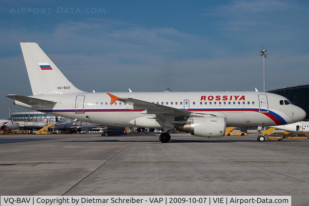 VQ-BAV, 2002 Airbus A319-111 C/N 1743, Rossija Airbus A319