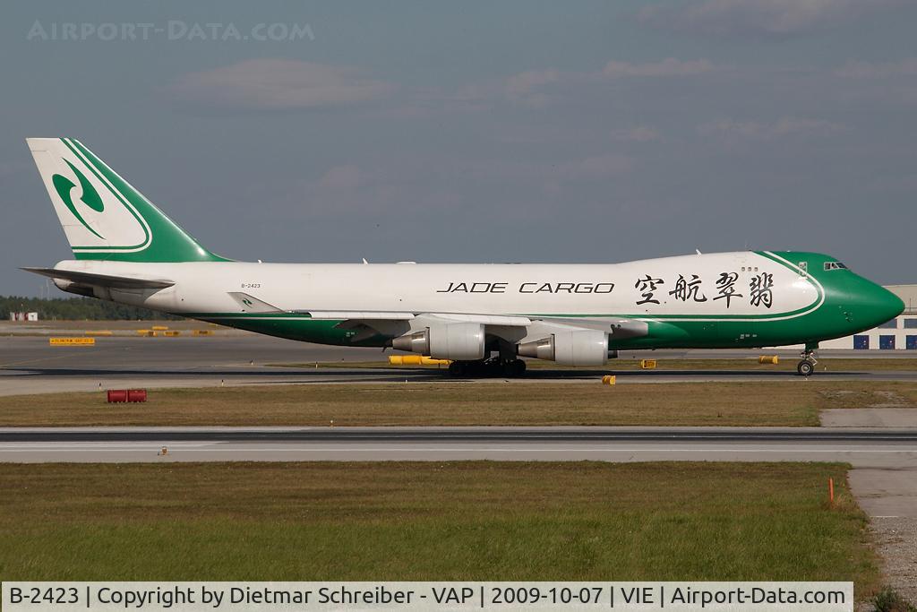 B-2423, 2008 Boeing 747-4EVF/ER/SCD C/N 35174, Jade Cargo Boeing 747-400