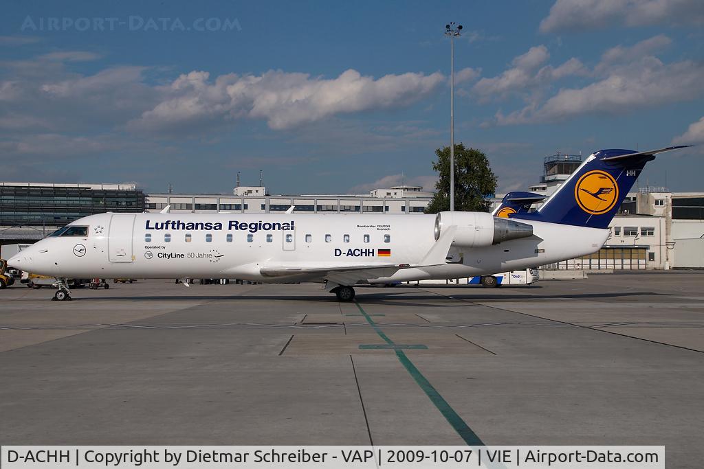 D-ACHH, 2000 Bombardier CRJ-200LR (CL-600-2B19) C/N 7449, Lufthansa CRJ