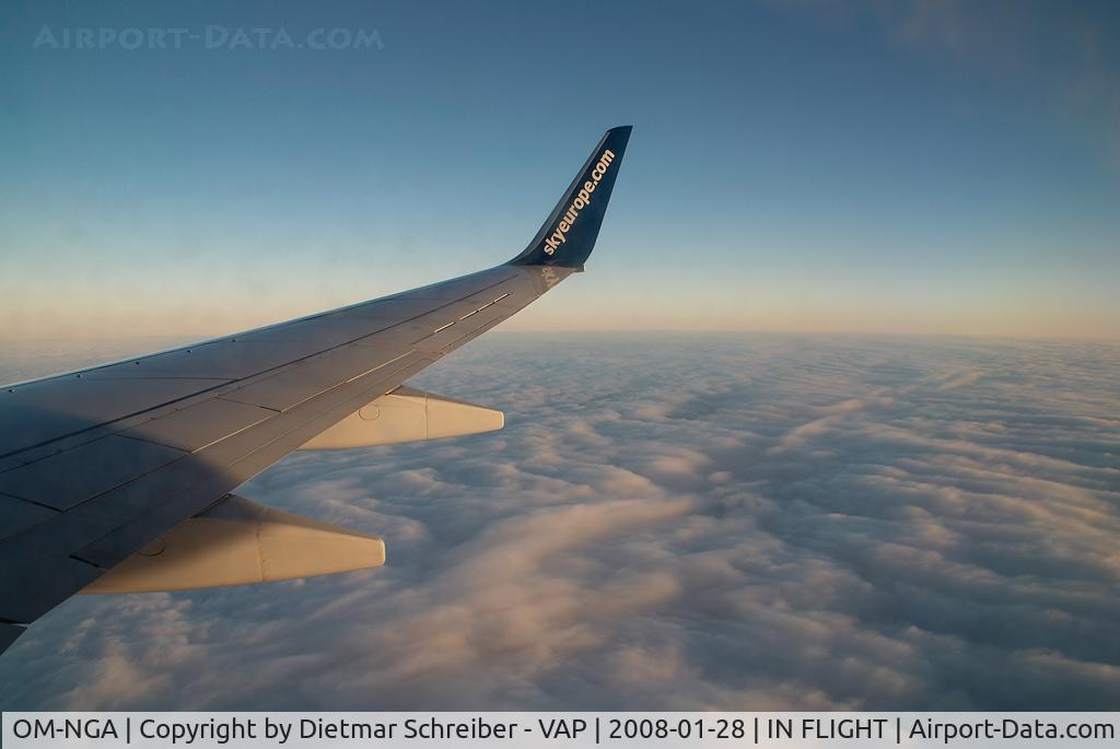 OM-NGA, 2006 Boeing 737-76N C/N 32684, Sky Europe Boeing 737-700