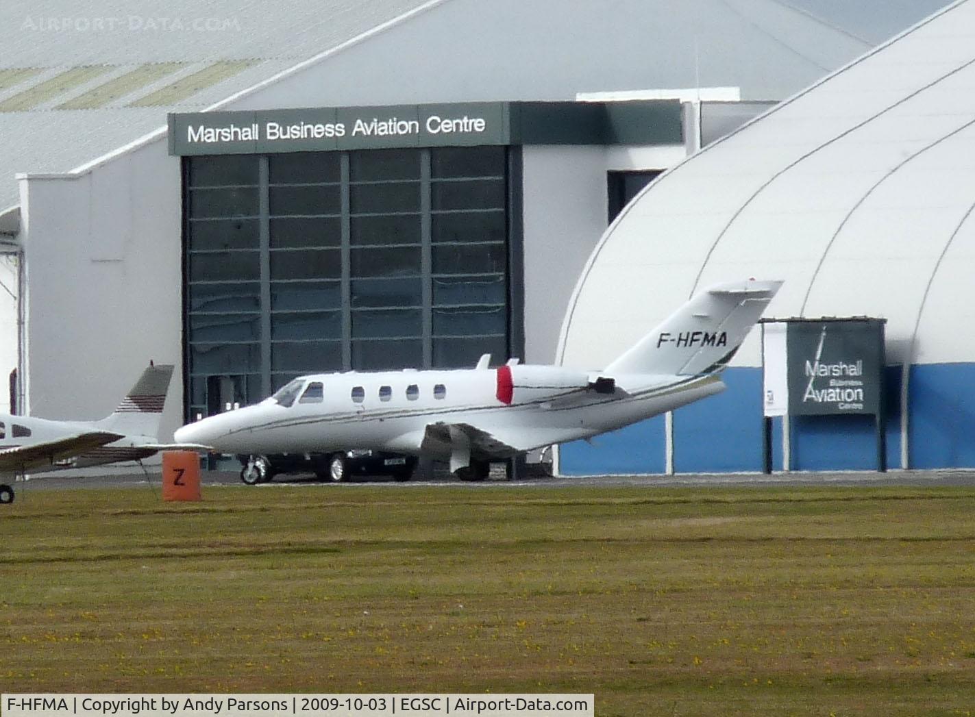 F-HFMA, 2001 Cessna 525 CitationJet CJ1 C/N 525-0423, Sorry about long lens and heat haze