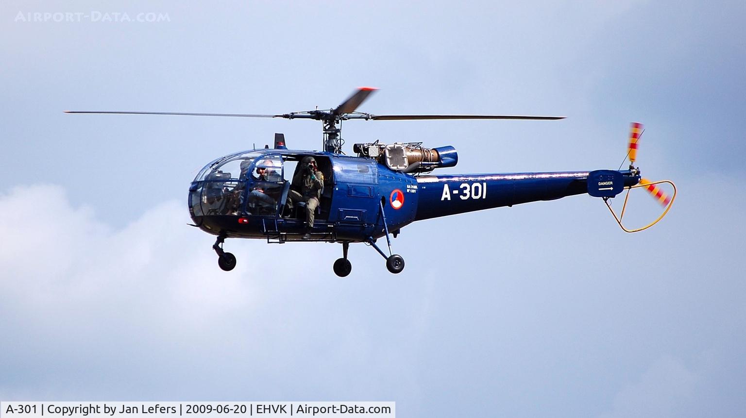 A-301, Sud Aviation SA-316B Alouette III C/N 1301, Royal Netherlands Airforce