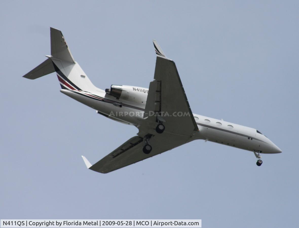 N411QS, 1997 Gulfstream Aerospace G-IV C/N 1311, Net Jets Gulfstream IV