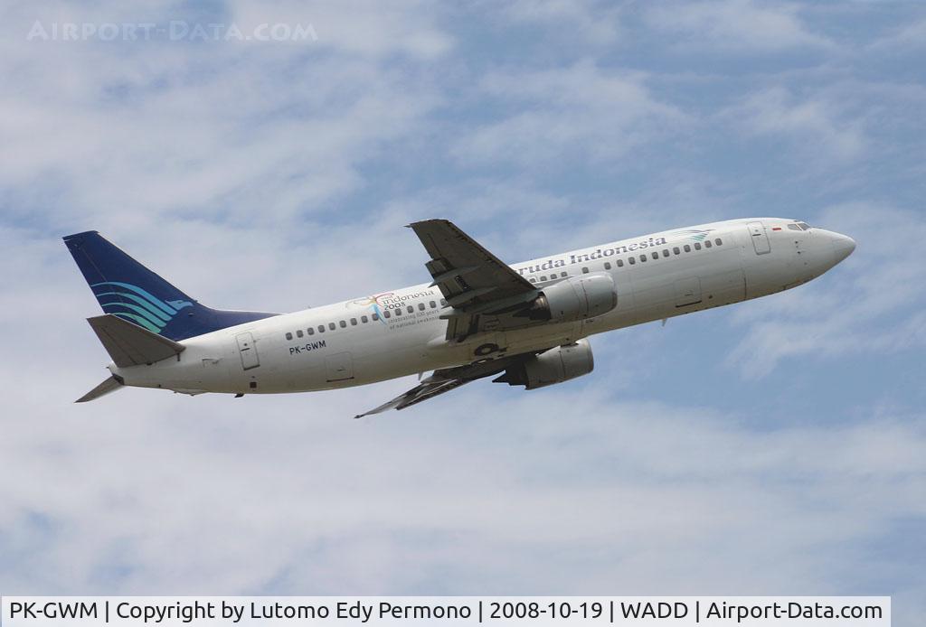 PK-GWM, Boeing 737-4U3 C/N 25715, Garuda Indonesia