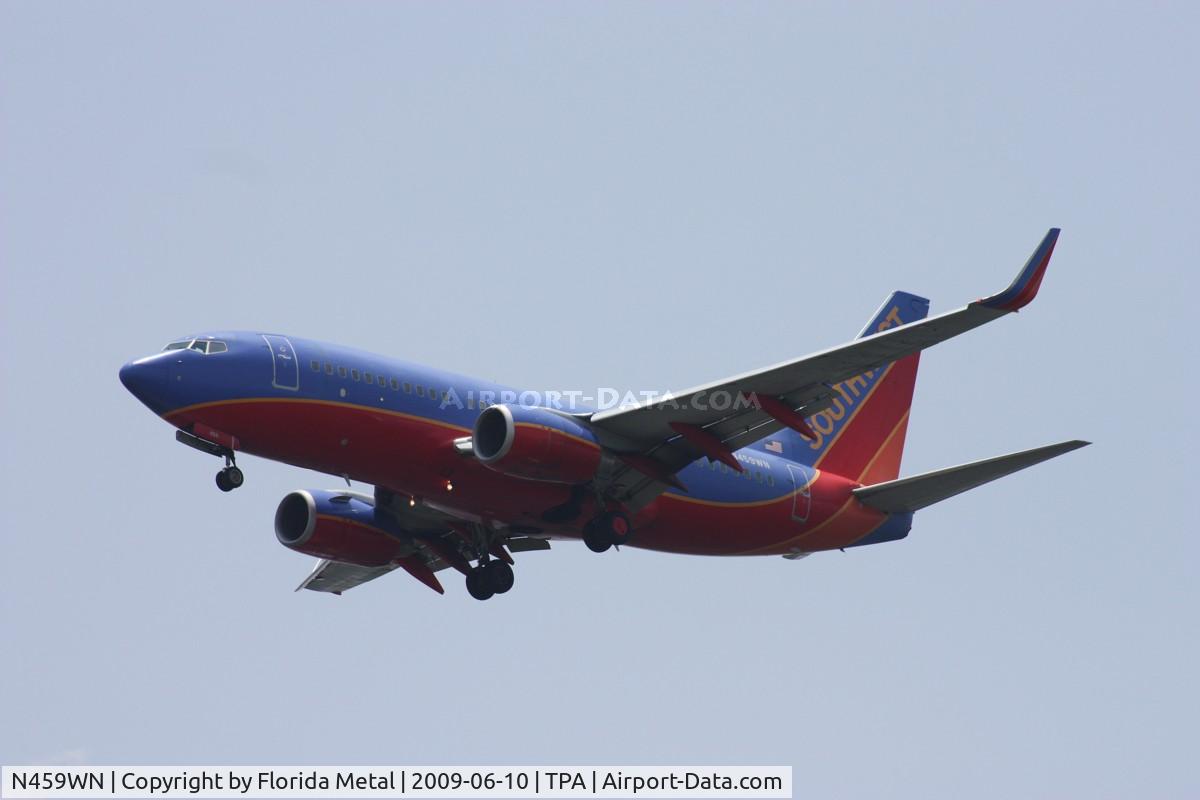 N459WN, 2004 Boeing 737-7H4 C/N 32497, Southwest 737-700