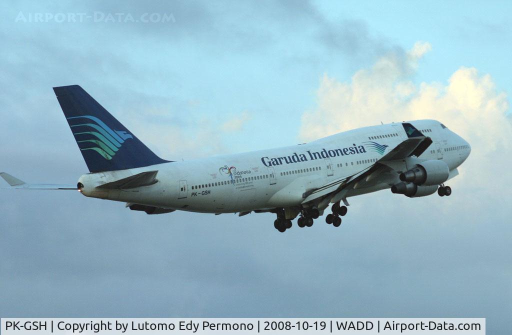 PK-GSH, 1994 Boeing 747-4U3 C/N 25705, Garuda Indonesia