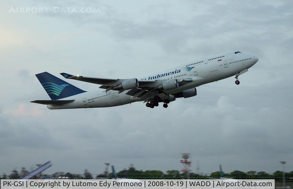 PK-GSI, 1992 Boeing 747-441 C/N 24956, Garuda Indonesia