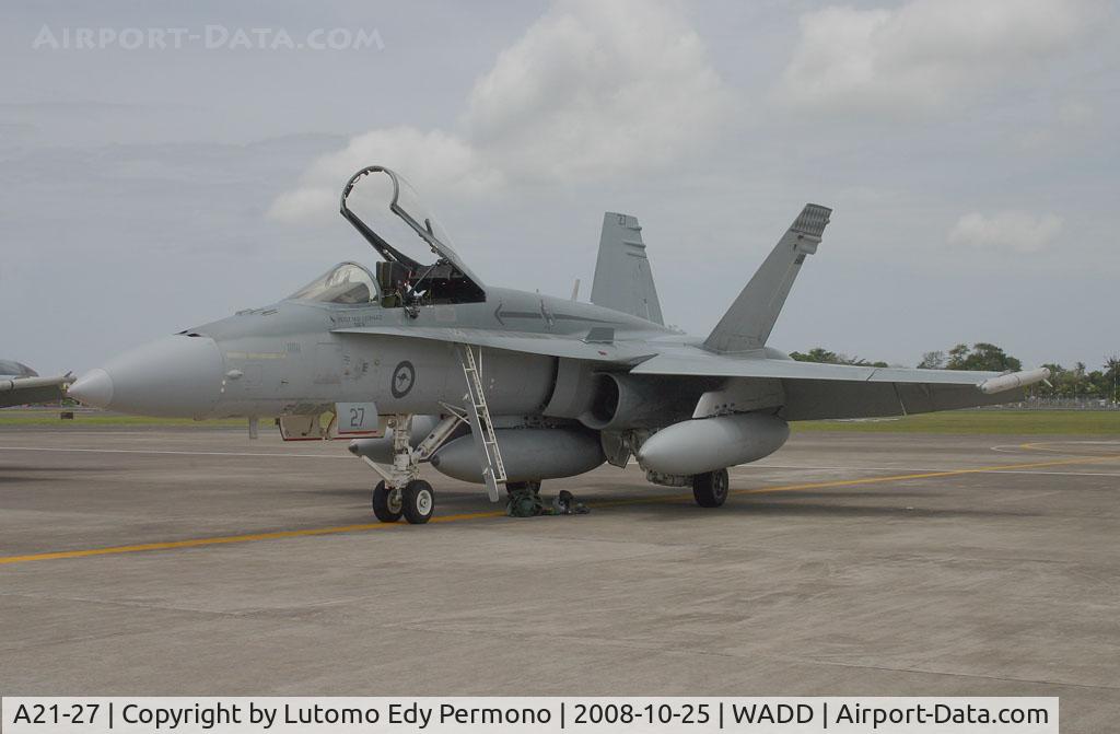 A21-27, 1988 McDonnell Douglas F/A-18A Hornet C/N 0514/AF027, Royal Australian Airforce