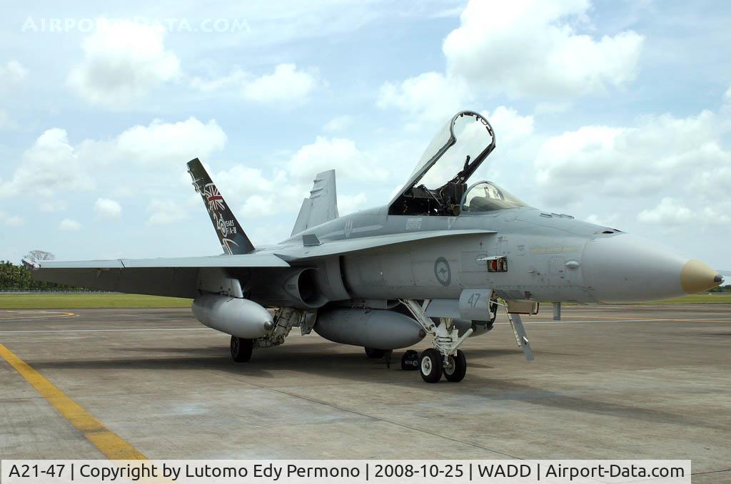 A21-47, 1989 McDonnell Douglas F/A-18A Hornet C/N 0741/AF047, Royal Australian Airforce