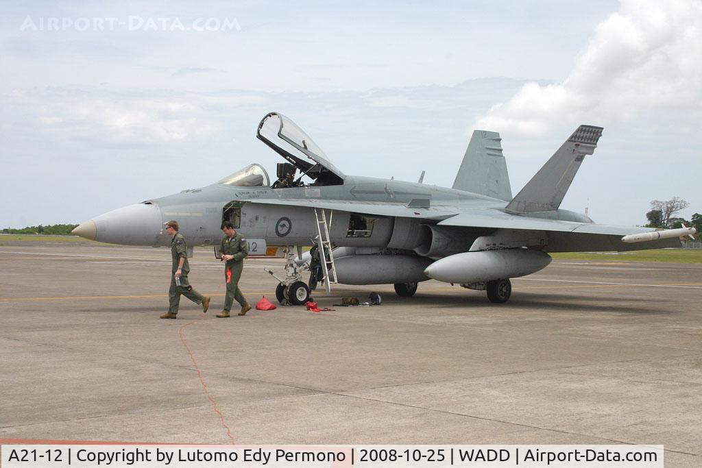 A21-12, 1986 McDonnell Douglas F/A-18A Hornet C/N 0339/AF012, Royal Australian Airforce