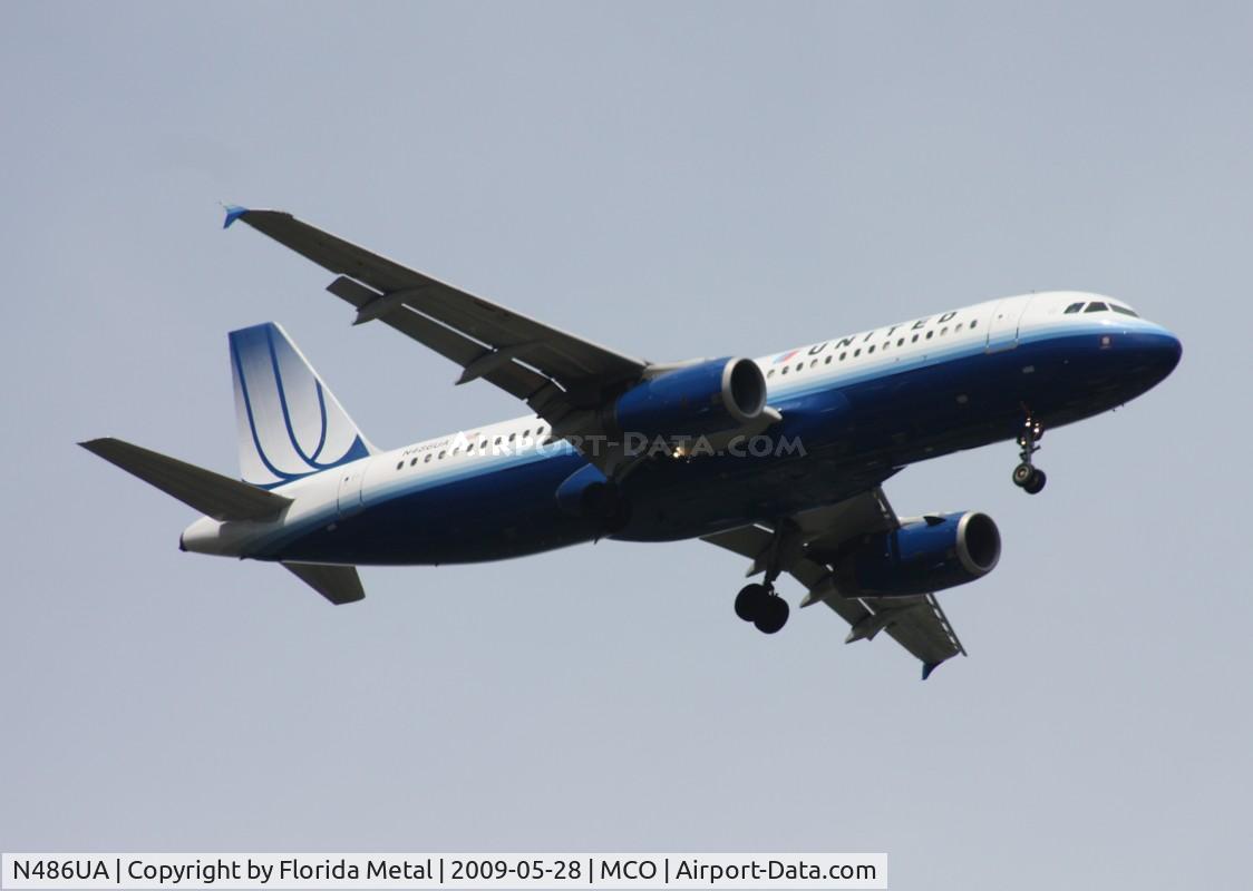 N486UA, 2001 Airbus A320-232 C/N 1620, United A320