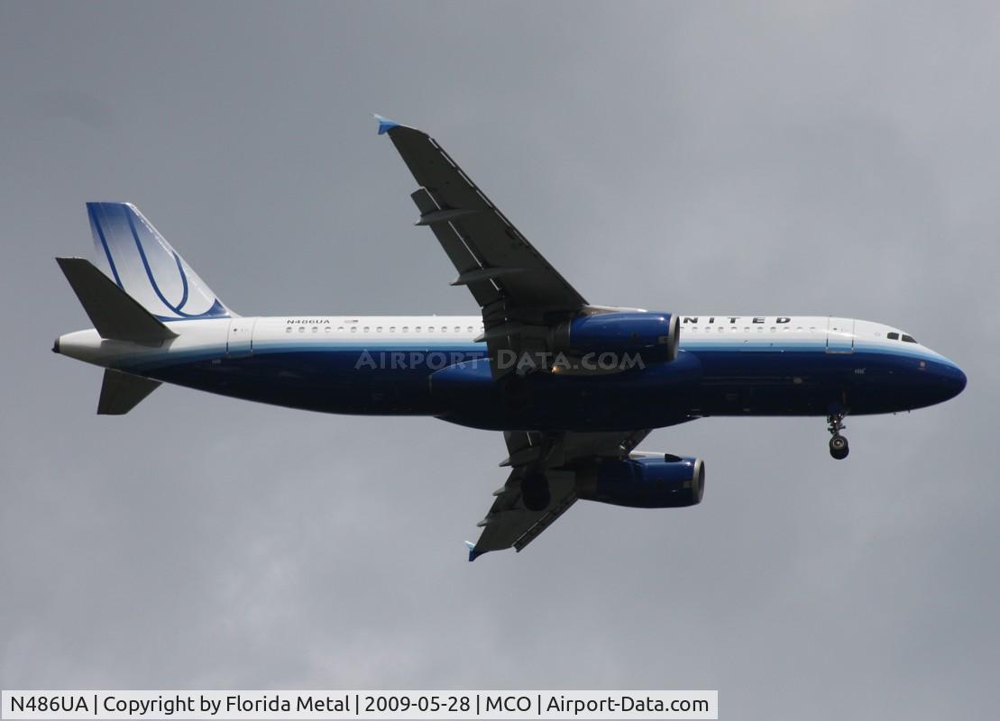 N486UA, 2001 Airbus A320-232 C/N 1620, United A320