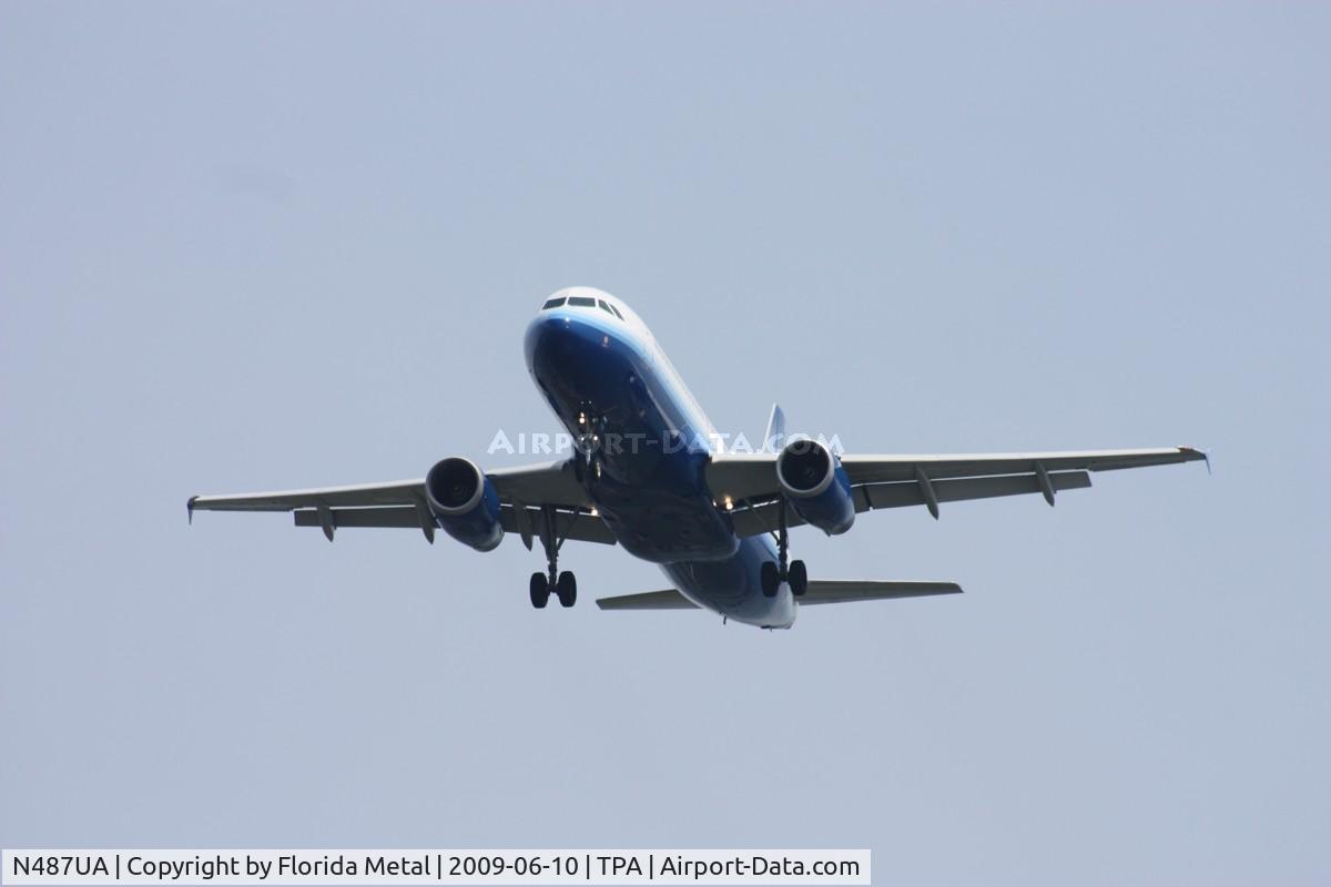 N487UA, 2002 Airbus A320-232 C/N 1669, United A320
