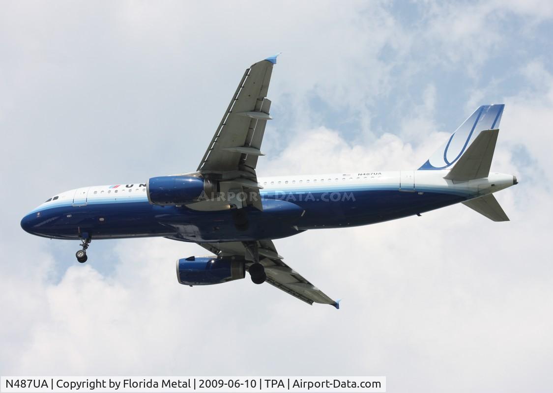 N487UA, 2002 Airbus A320-232 C/N 1669, United A320