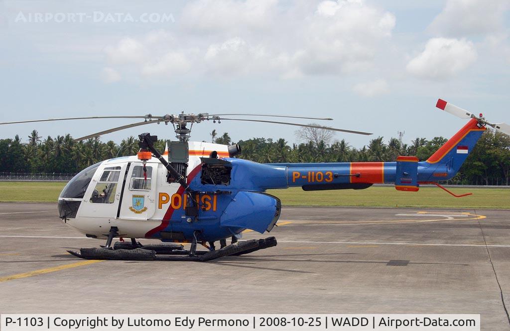 P-1103, IPTN NBo-105CB C/N Not found P-1103, Indonesian Police