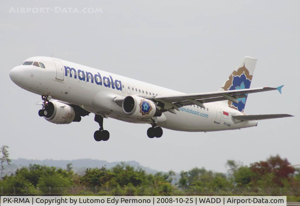 PK-RMA, 1992 Airbus A320-212 C/N 279, Mandala Airlines