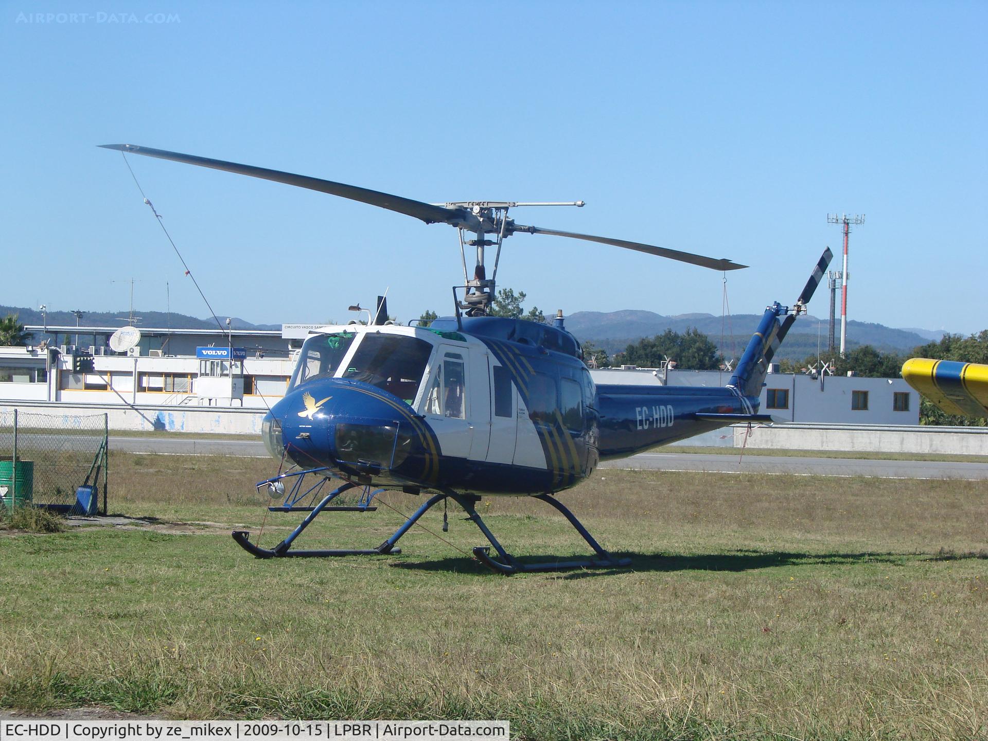 EC-HDD, 1973 Bell UH-1H Iroquois C/N 13551, Bell 205 of AERONORTE company,based at Braga