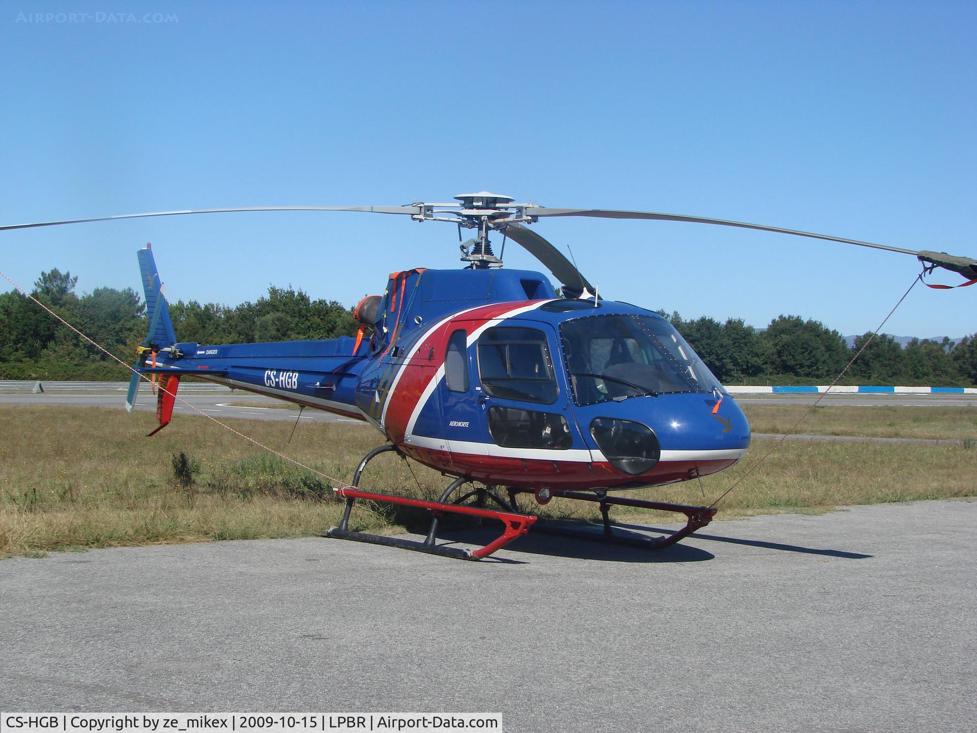 CS-HGB, Aérospatiale AS-350B-2 Ecureuil C/N 3881, Aeronorte´s Eurocopter AS-350B-2 Ecureuil