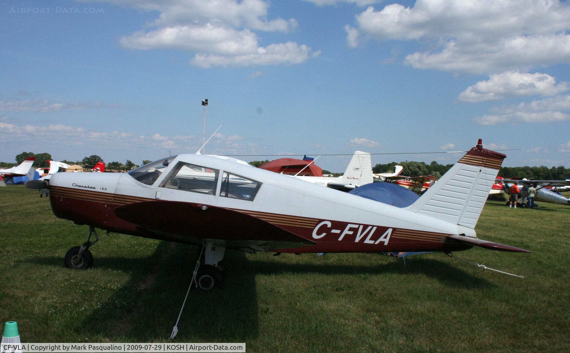 CF-VLA, 1966 Piper PA-28-140 Cherokee C/N 28-22393, Piper PA-28-140