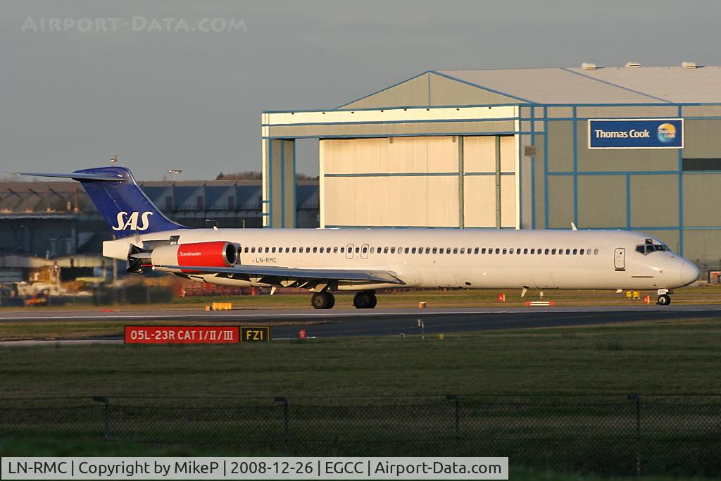 LN-RMC, 1989 McDonnell Douglas MD-82 (DC-9-82) C/N 49909, No fuselage titles.