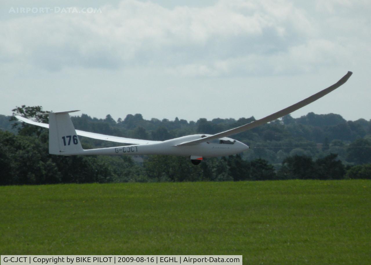 G-CJCT, 1993 Schempp-Hirth NIMBUS 4T C/N 21, JUST AIRBOURNE FOR AN AIR LAUNCH