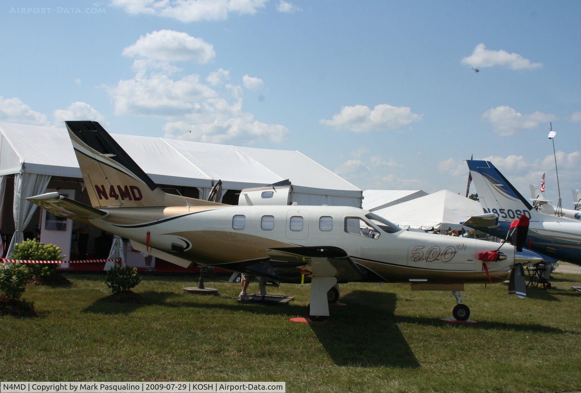 N4MD, 2009 Socata TBM-700 C/N 500, TBM 850