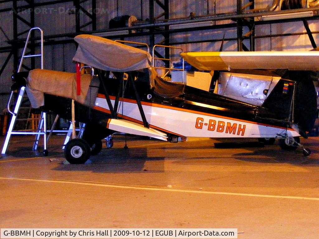 G-BBMH, 1982 EAA Biplane Model P-1 C/N PFA 1348, RAF Benson base tour