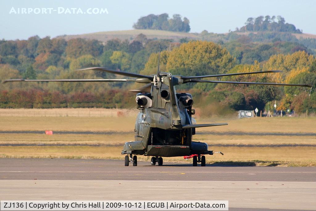 ZJ136, Westland Merlin HC.3 C/N 50191, Agusta Westland EH101 Merlin HC3, Royal Air Force, 78 Sqn