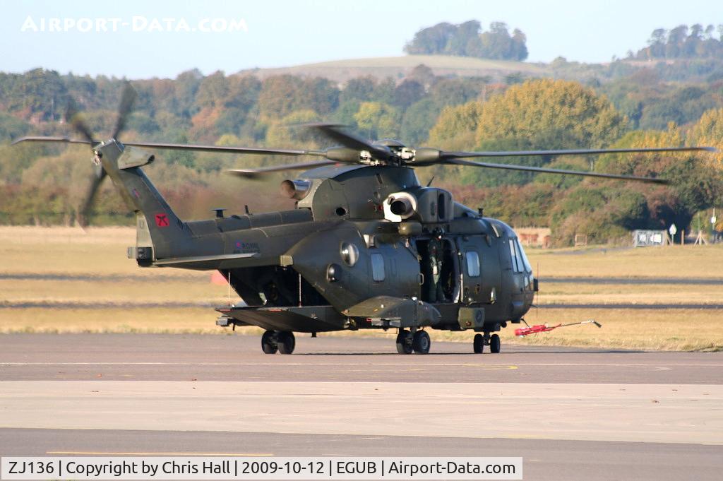ZJ136, Westland Merlin HC.3 C/N 50191, Agusta Westland EH101 Merlin HC3, Royal Air Force, 78 Sqn
