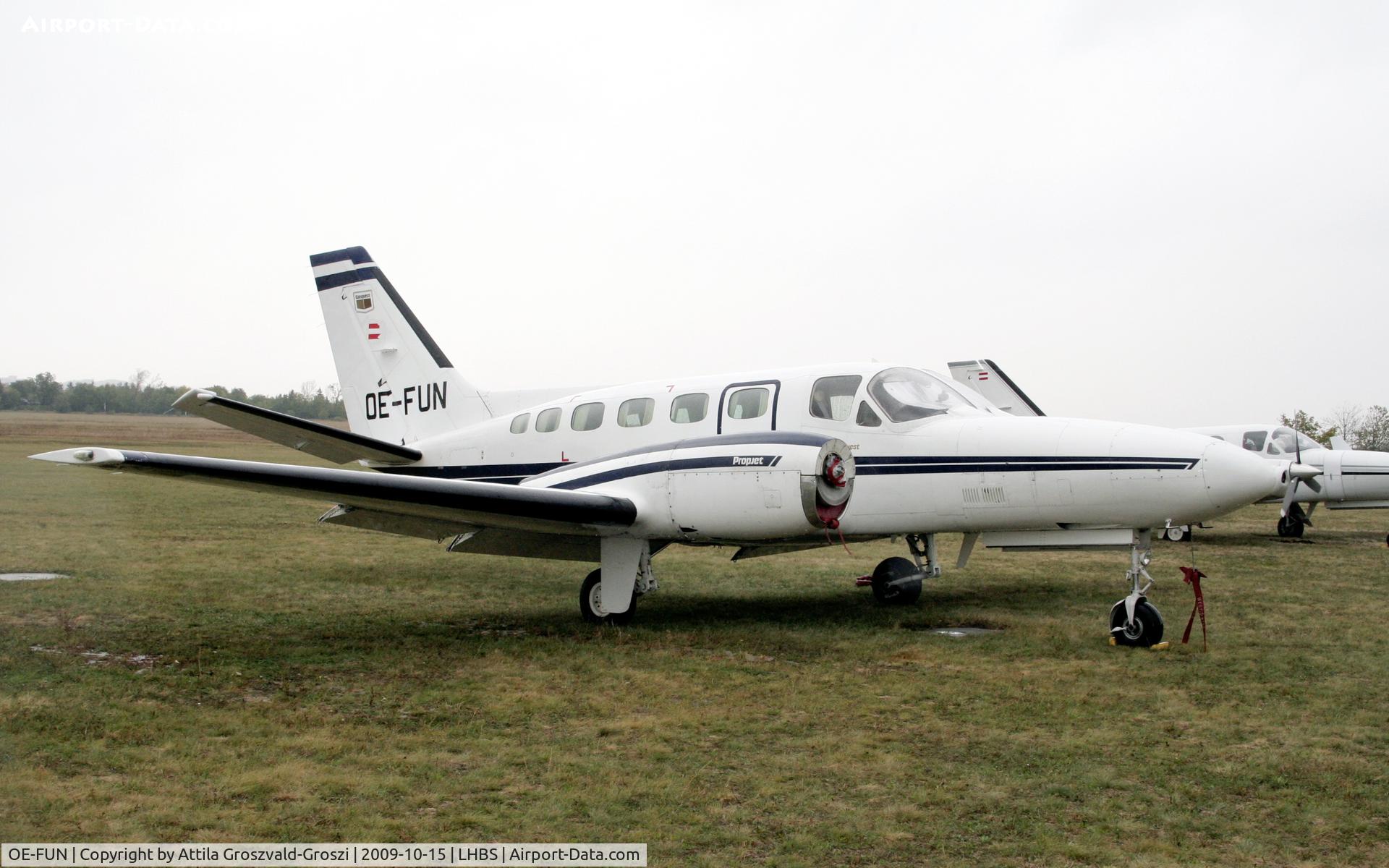 OE-FUN, 1980 Cessna 441 Conquest II C/N 441-0150, Budaörs-Airport, Hungary