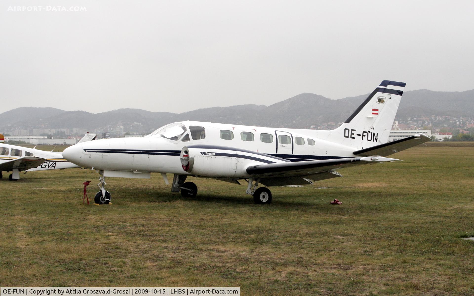 OE-FUN, 1980 Cessna 441 Conquest II C/N 441-0150, Budaörs-Airport, Hungary