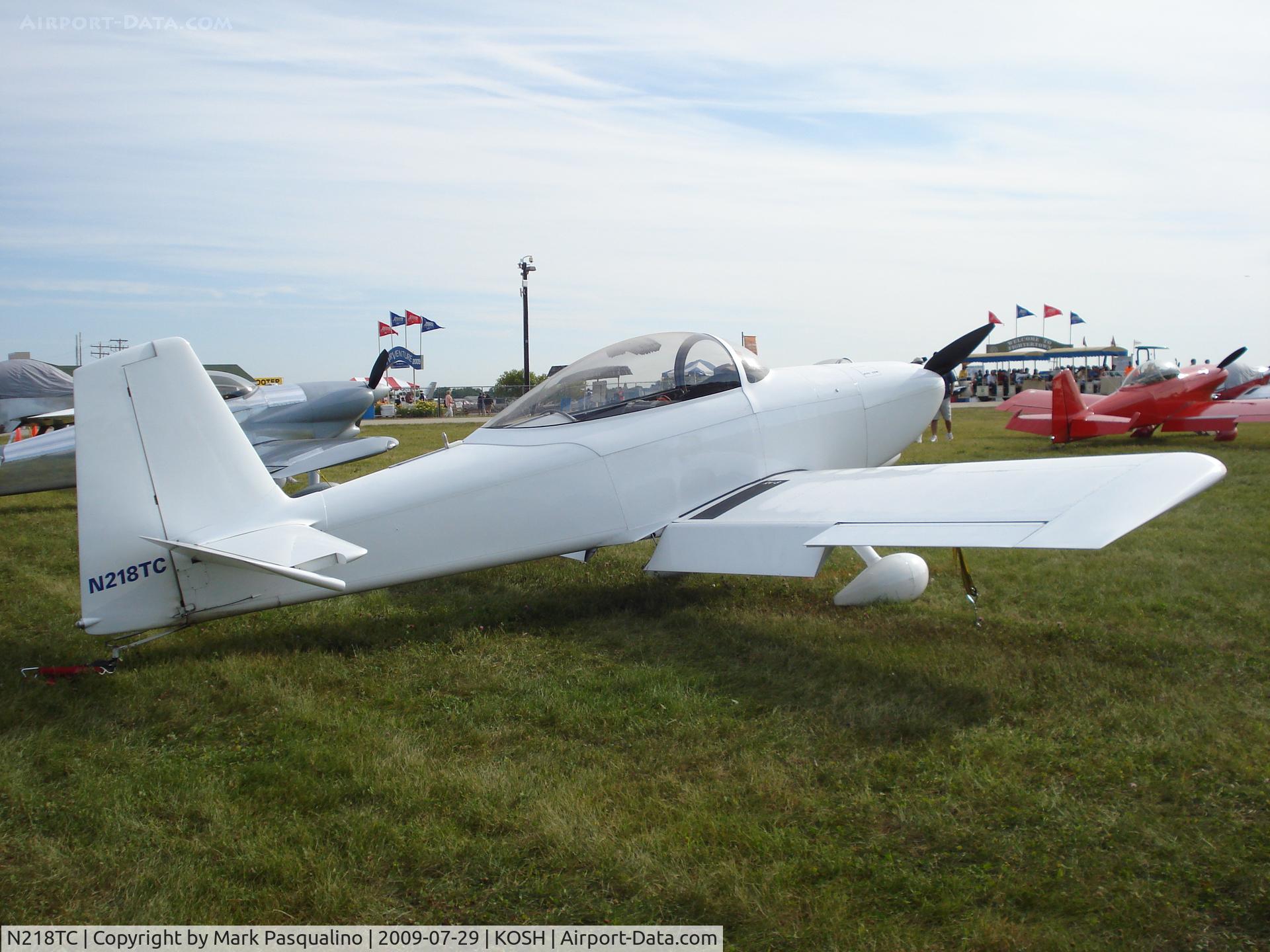 N218TC, 2007 Vans RV-8 C/N 82071, RV-8