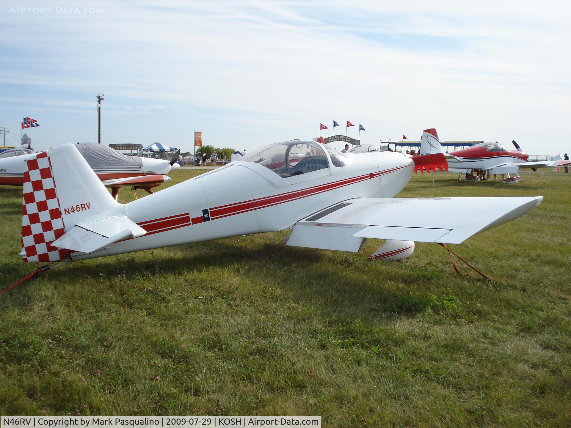N46RV, 1996 Vans RV-6 C/N 20483, RV-6