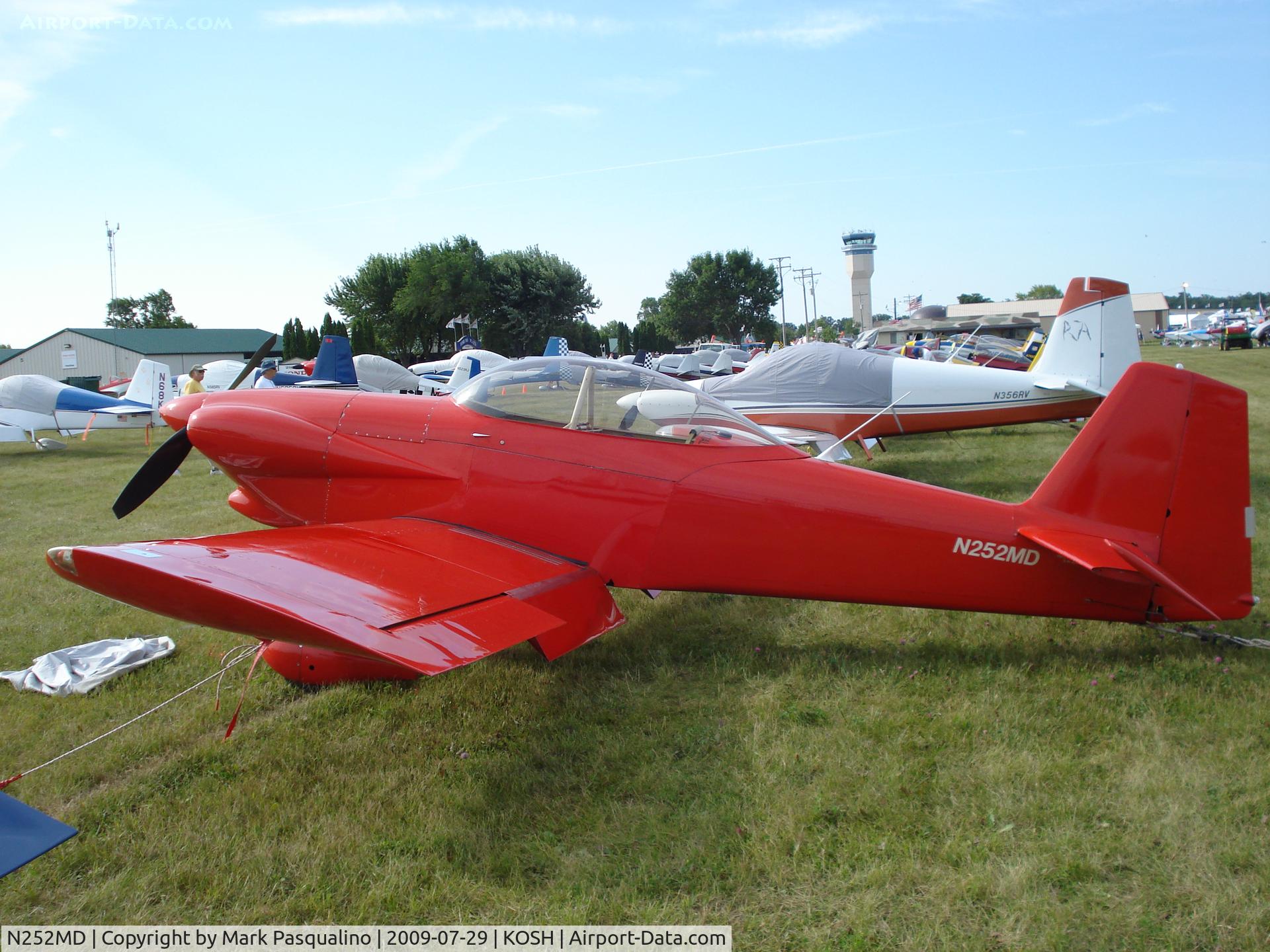 N252MD, 1993 Vans RV-4 C/N 4001, RV-4