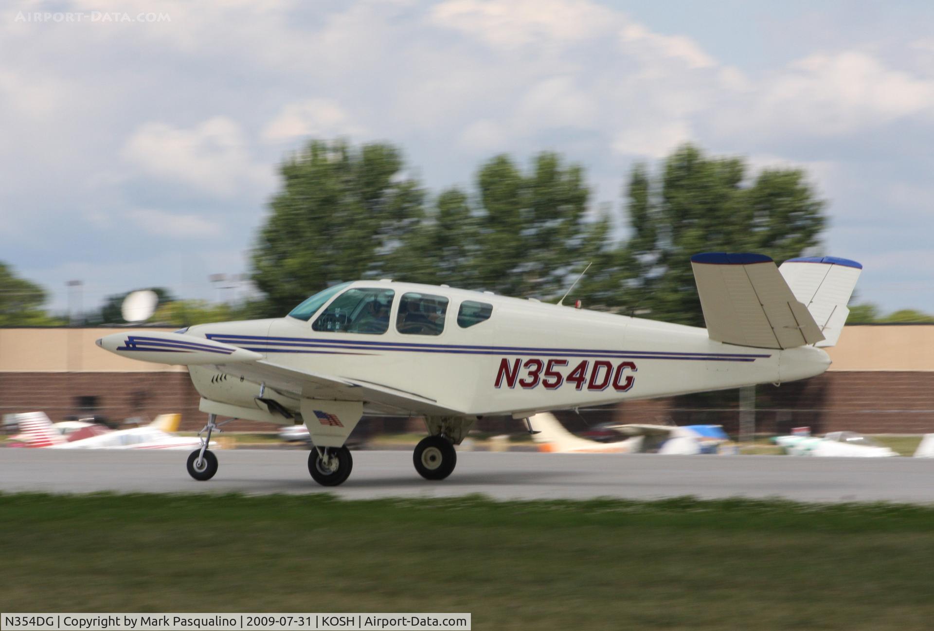 N354DG, 1958 Beech J35 Bonanza C/N D-5573, Beech J35