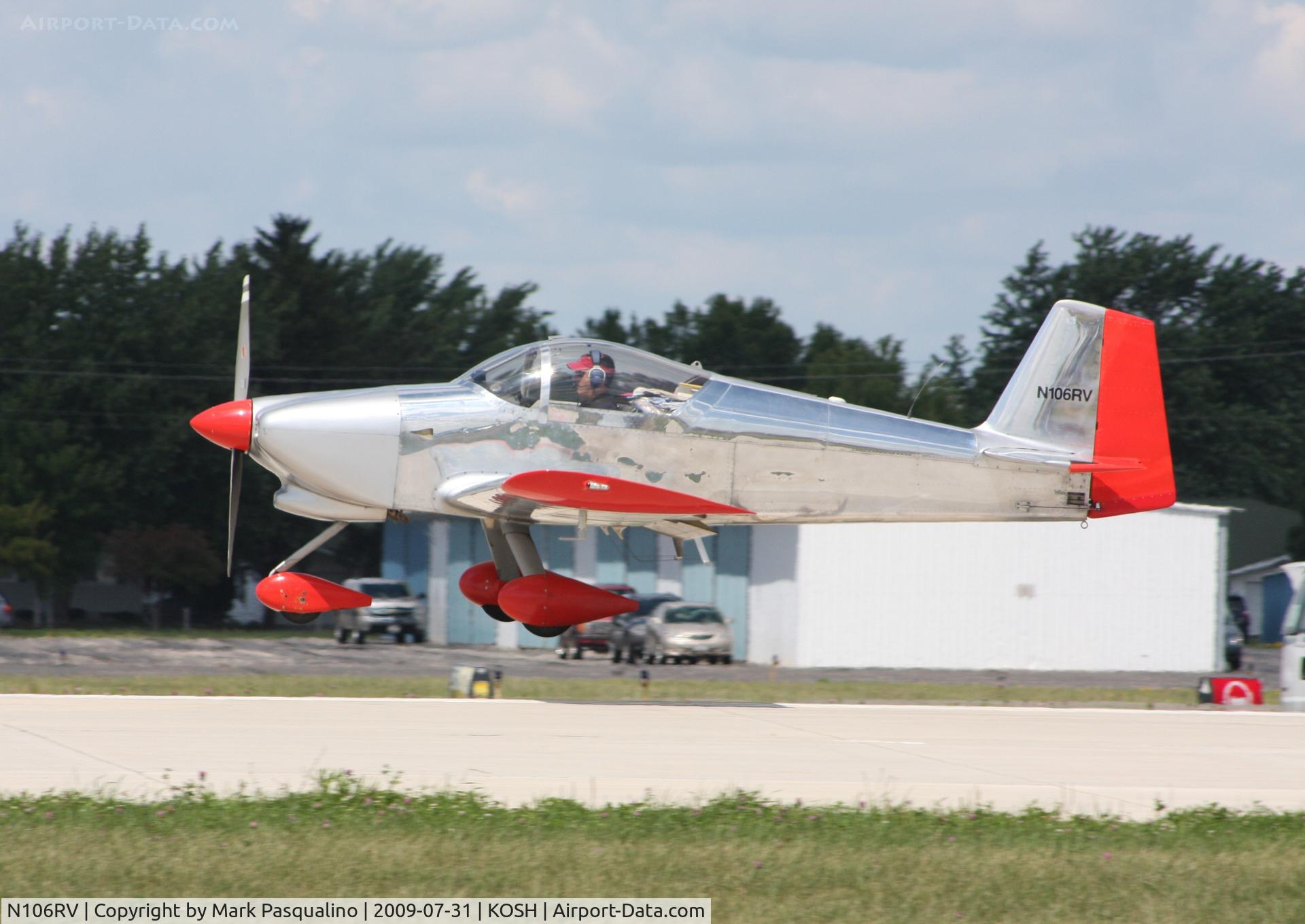 N106RV, 1998 Vans RV-6A C/N 22960, RV-6A