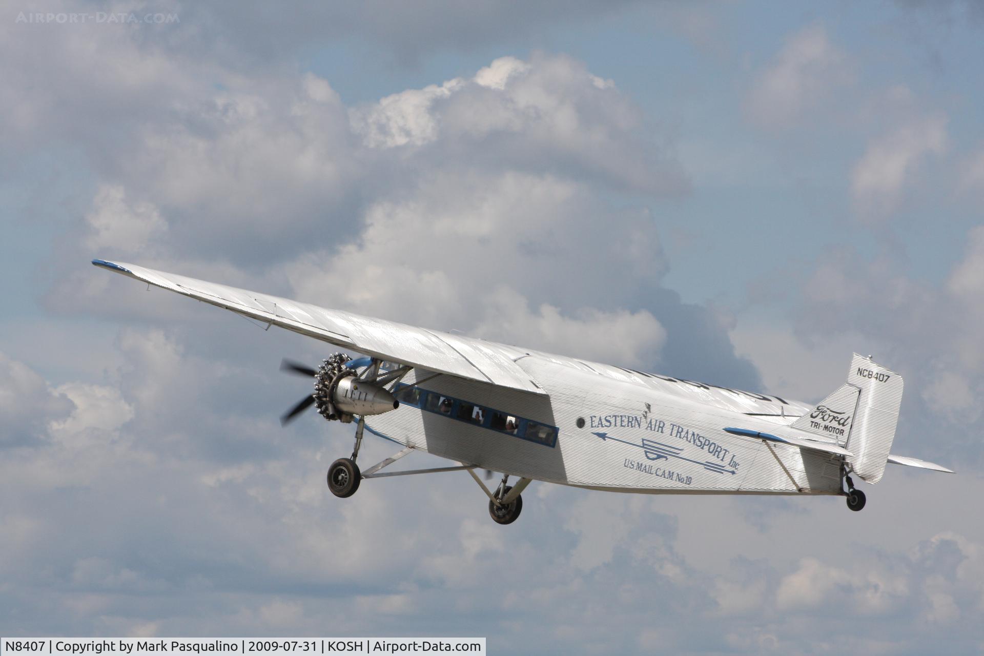 N8407, 1929 Ford 4-AT-E Tri-Motor C/N 69, Ford 4-AT-E