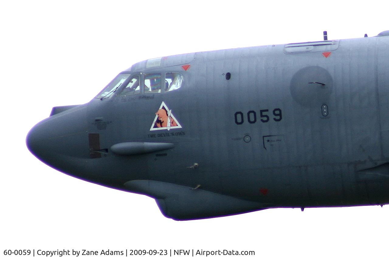 60-0059, 1960 Boeing B-52H Stratofortress C/N 464424, USAF B-52 at Navy Fort Worth / Carswell Field