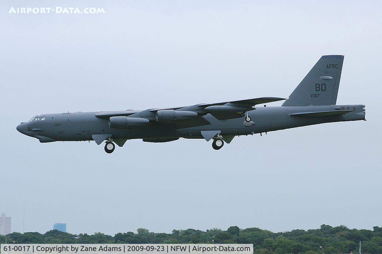 61-0017, 1961 Boeing B-52H Stratofortress C/N 464444, USAF B-52 at Navy Fort Worth / Carswell Field