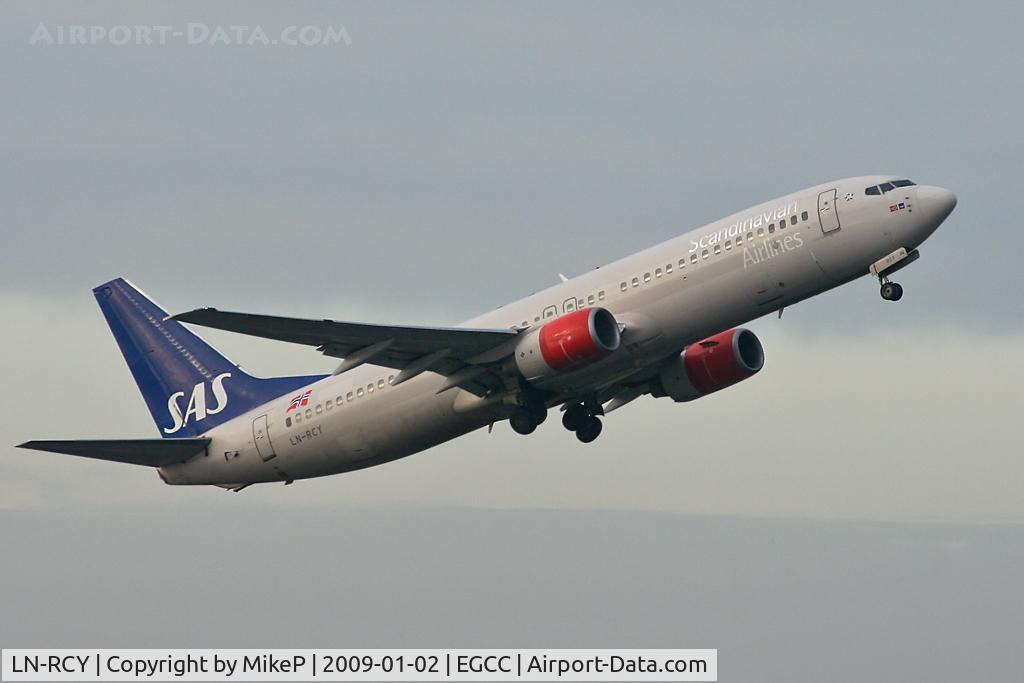 LN-RCY, 2001 Boeing 737-883 C/N 28324, Heading back to Oslo.