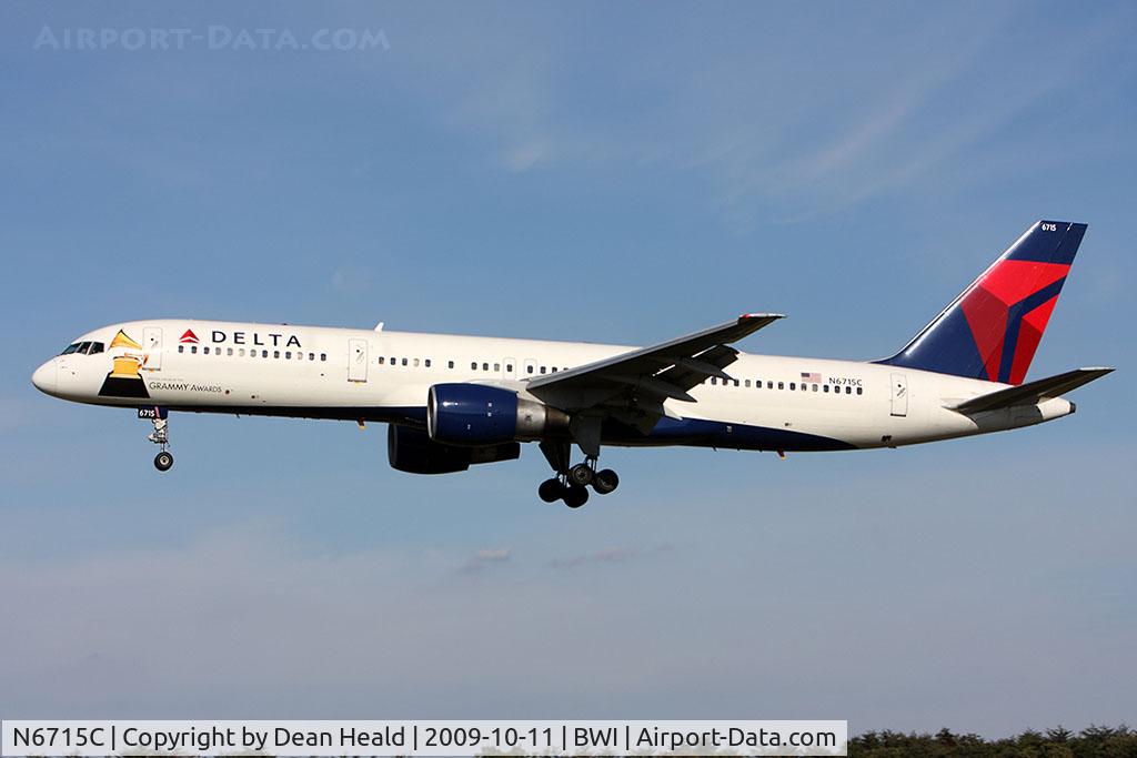 N6715C, 2001 Boeing 757-232 C/N 30486, Delta Air Lines 