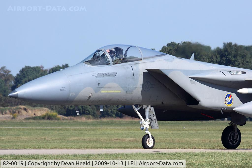 82-0019, 1982 McDonnell Douglas F-15C Eagle C/N 0832/C250, USAF McDonnell Douglas F-15C Eagle 82-0019 of the 71st FS 