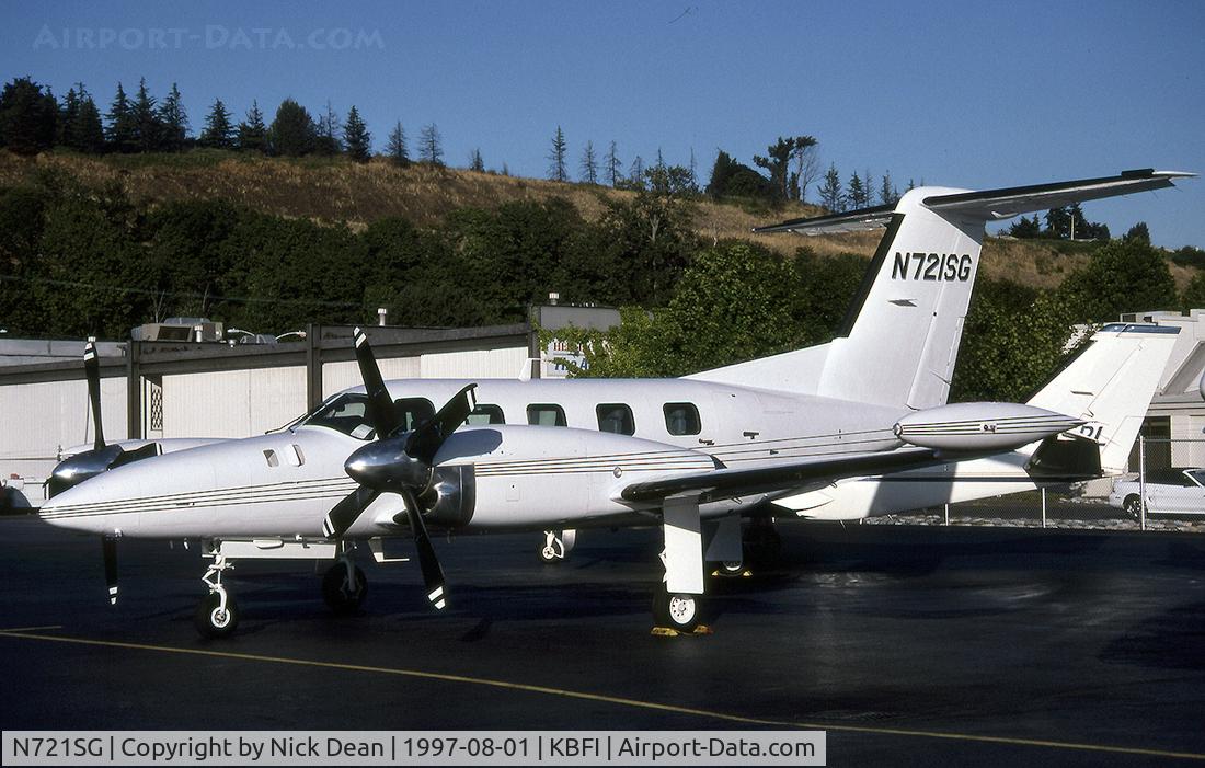 N721SG, 1985 Piper PA-42-1000 Cheyenne 400LS C/N 42-5527027, KBFI
